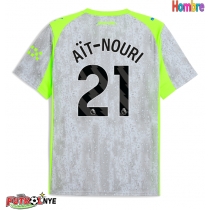 Camiseta Manchester City Rayan Ait-Nouri #21 Tercera Equipación 2025-26 manga corta